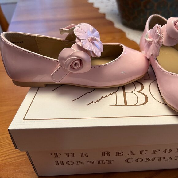 Janie & Jack Toddler Girl Pink Patent Shoes - NWT - Picture 6 of 6